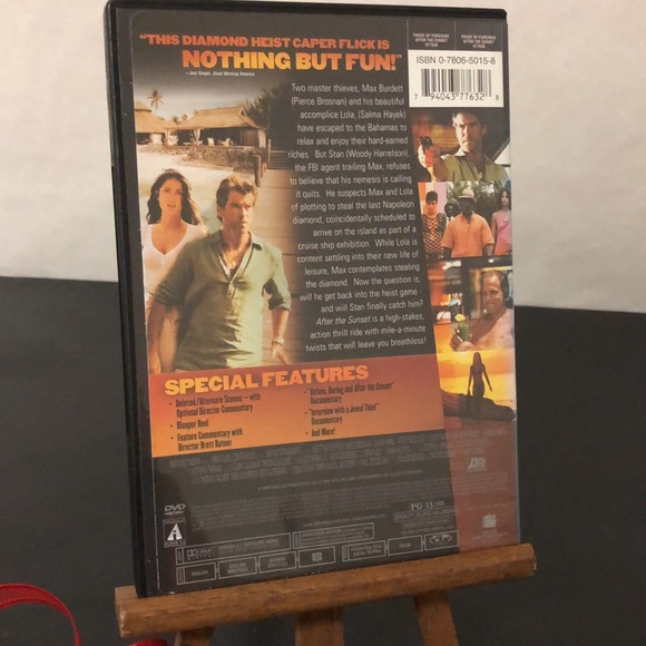 New line home entertainment Media After The Sunset Dvd Pierce